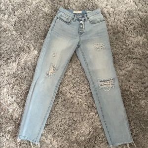 Pacsun Vintage Icon light wash mom jean